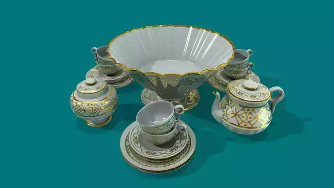 Porcelain Tea set-2