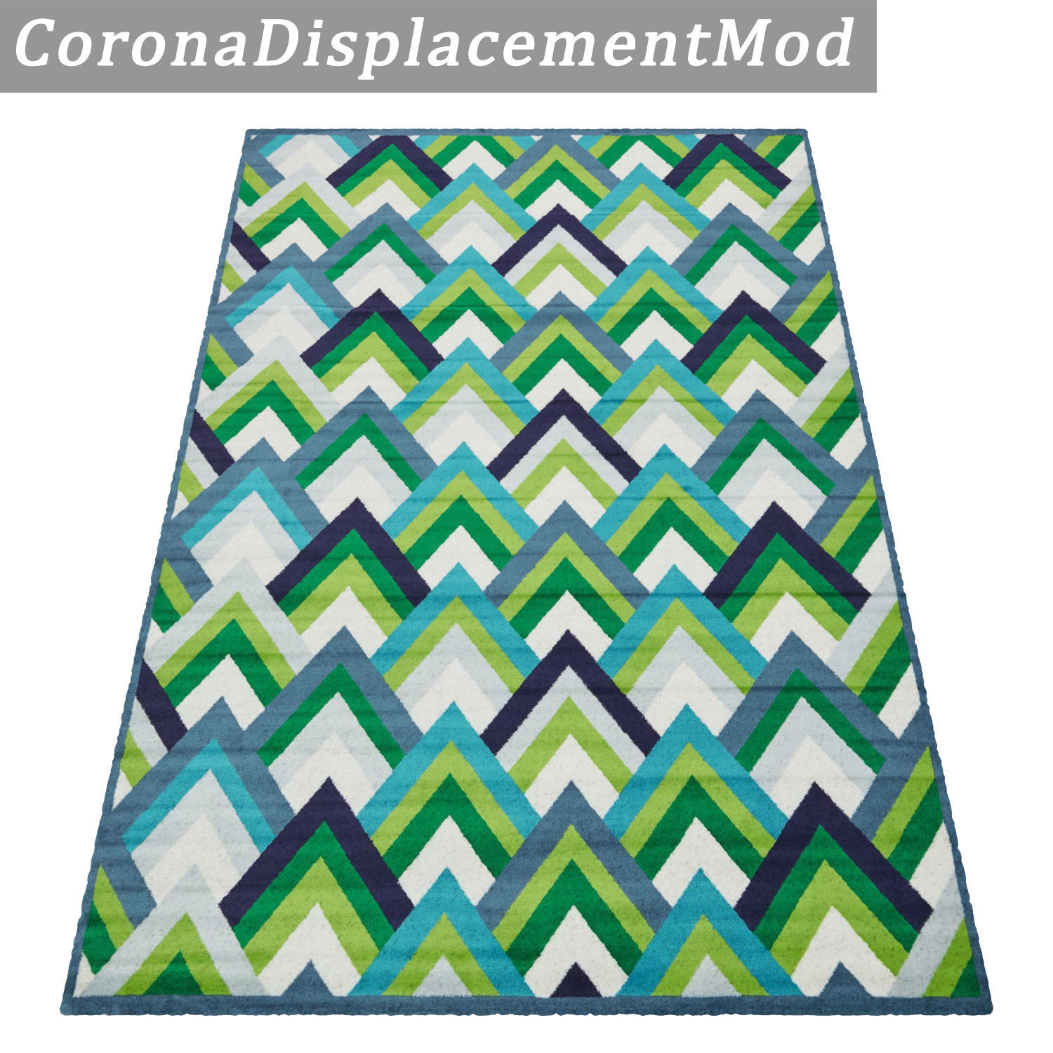 Rug Set 2098 3D model_4