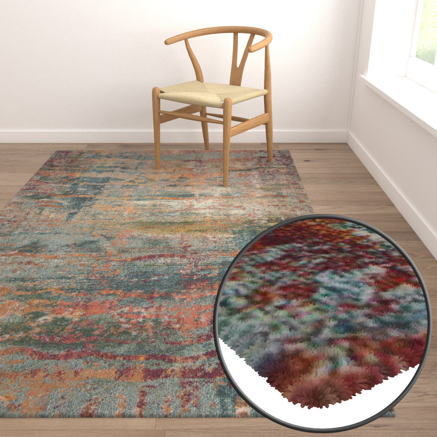 Rug Set 2099 3D model_5
