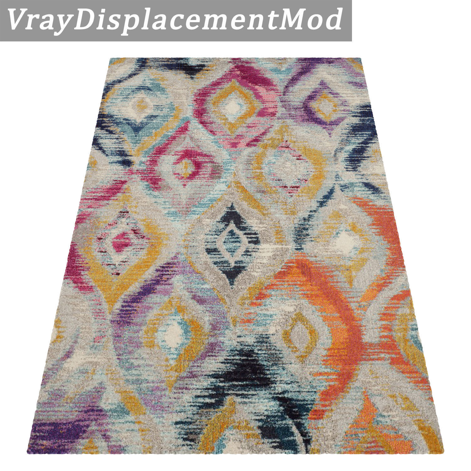 Rug Set 2100 3D model_3
