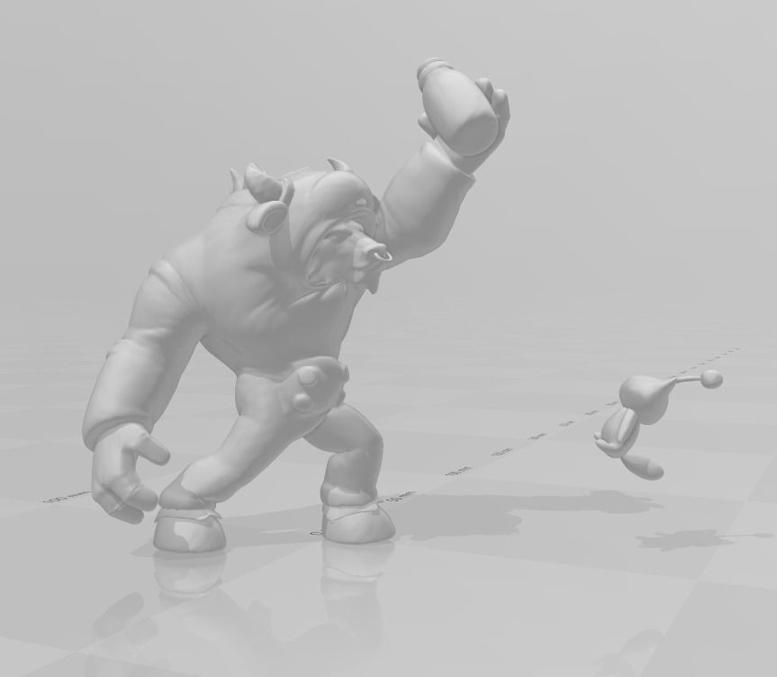 Moo Cow Alistar 3D Model 3D print model_1