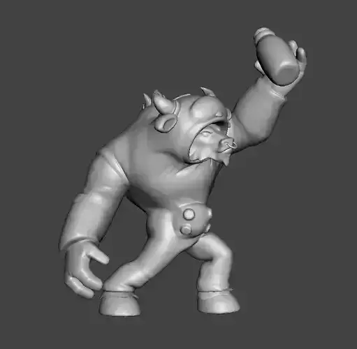 Moo Cow Alistar 3D Model 3D print model