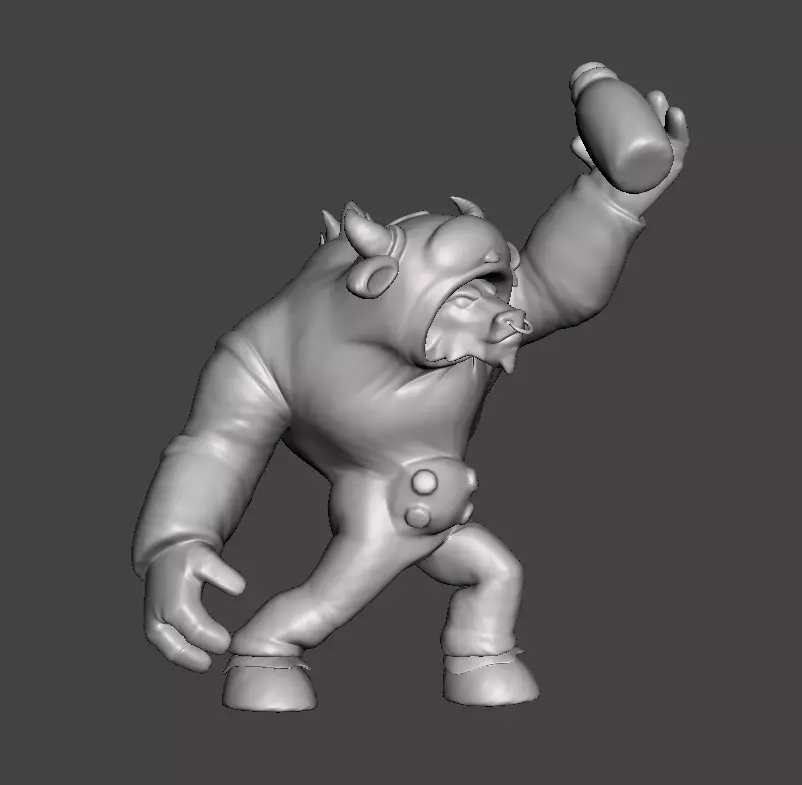 Moo Cow Alistar 3D Model 3D print model_0