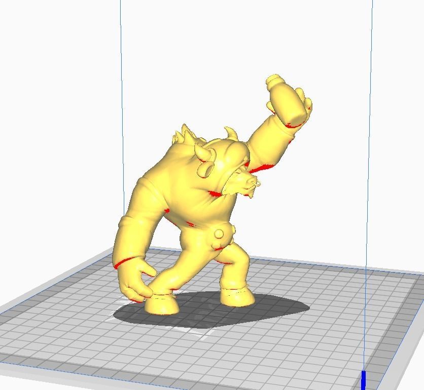 Moo Cow Alistar 3D Model 3D print model_3