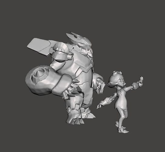 Super Galaxy Annie 3D Model 3D print model