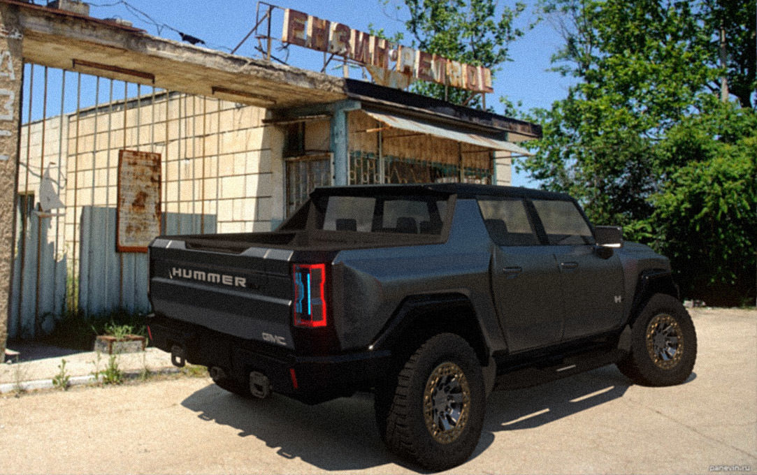 Hummer ev 3D model_15