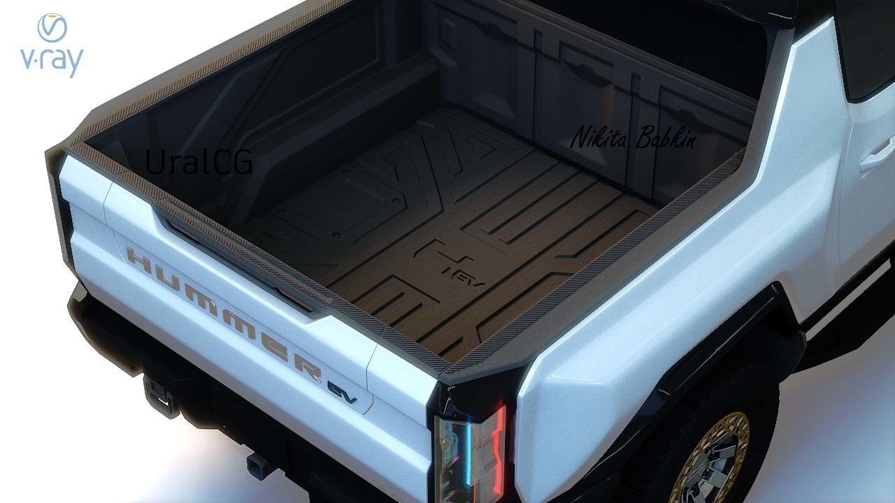 Hummer ev 3D model_12