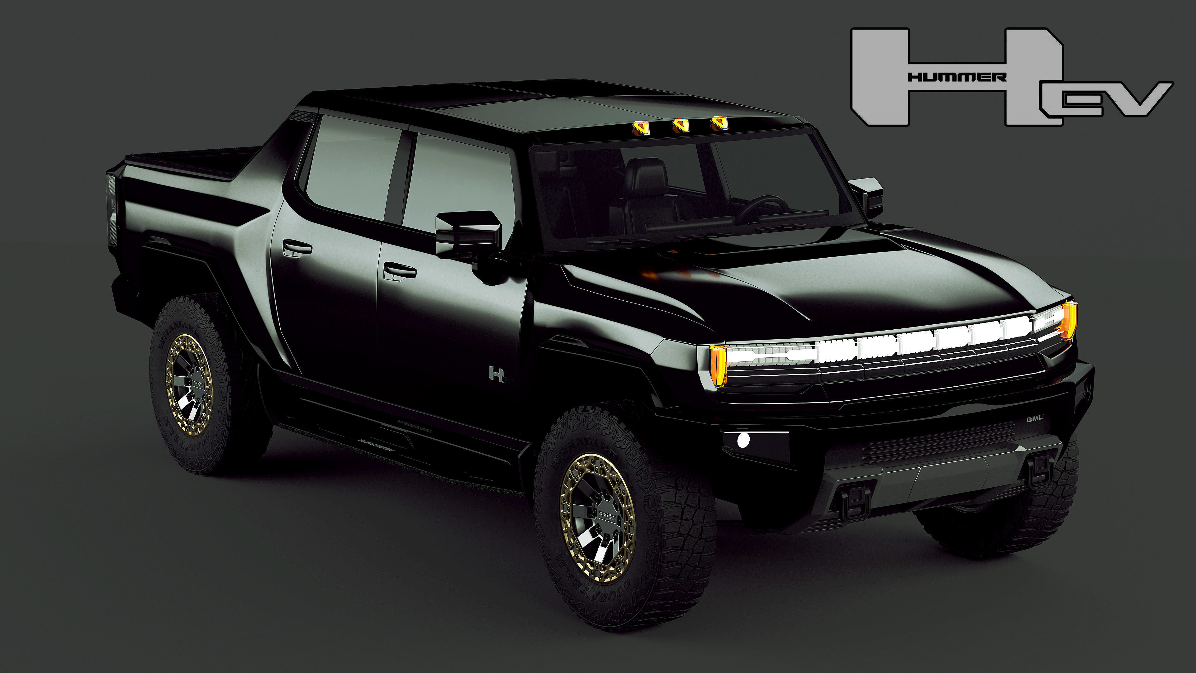 Hummer ev 3D model_7