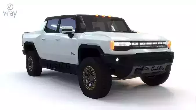 Hummer ev 3D model