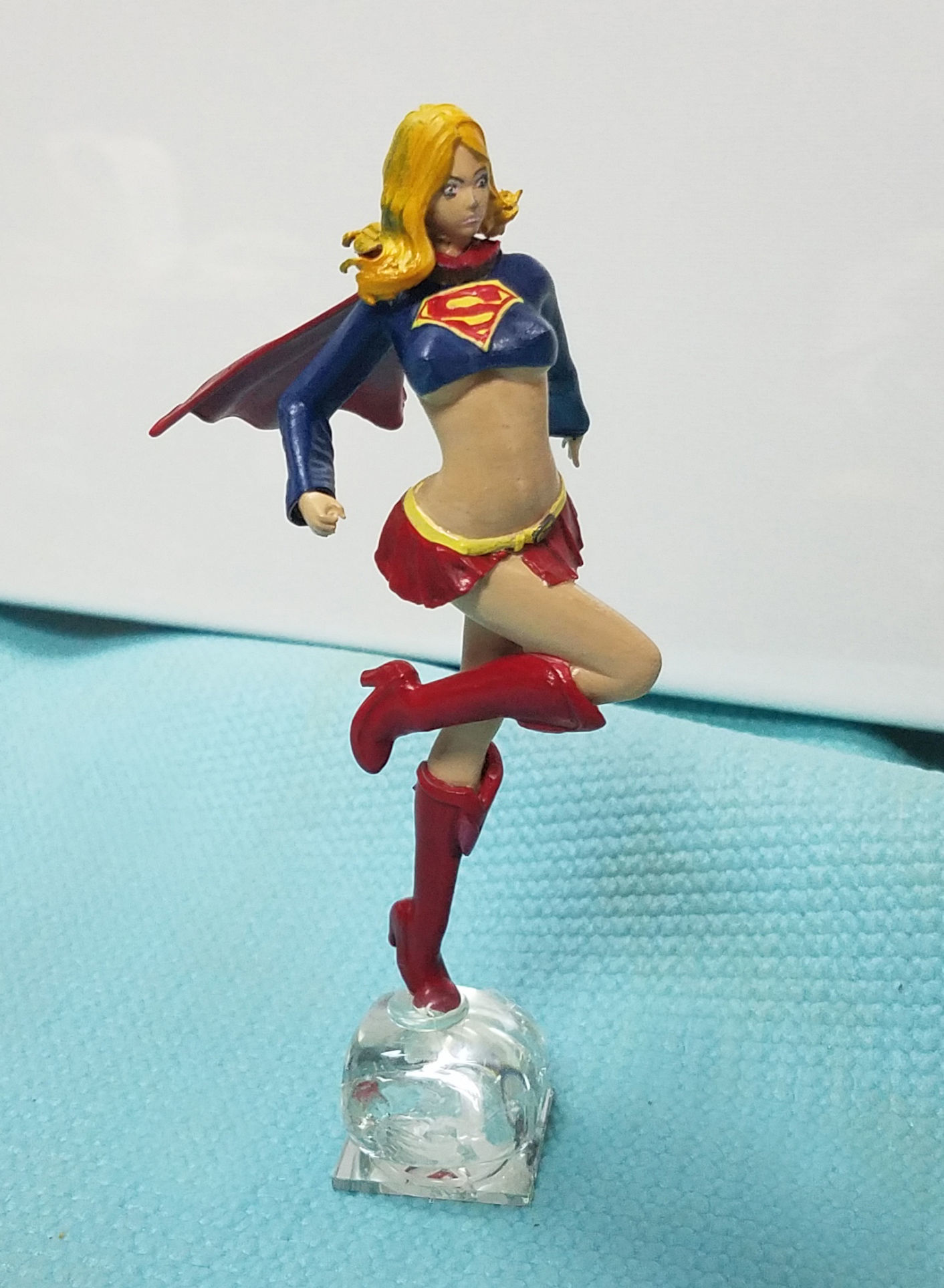 Super Girl Fan Art 3D Print Figurine 3D print model_13