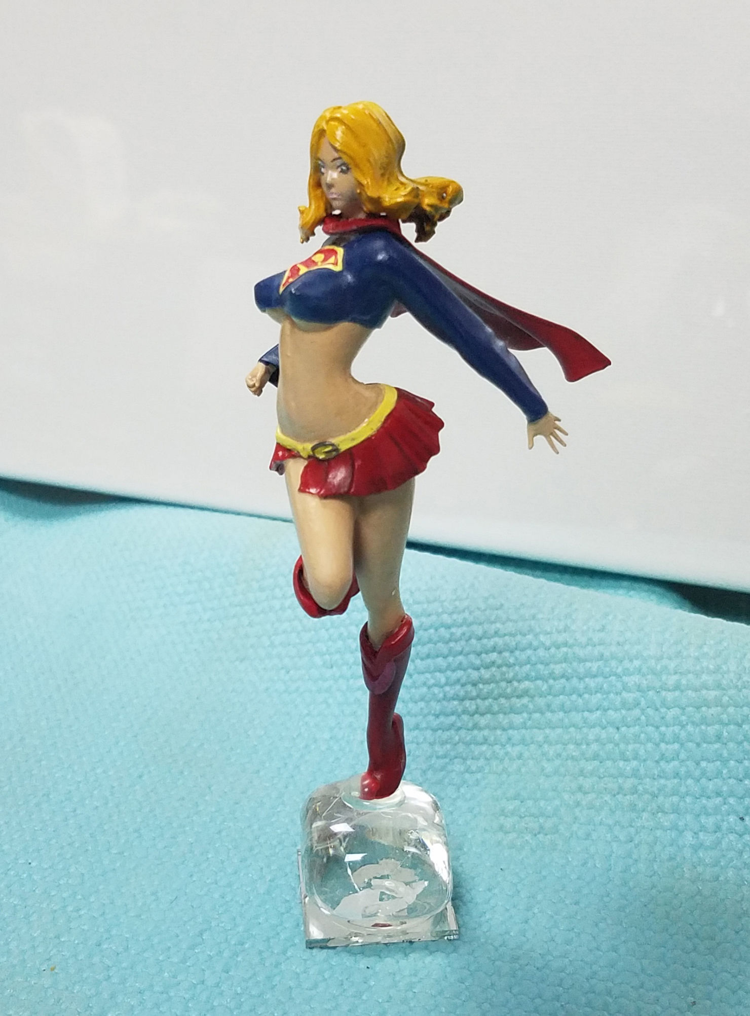 Super Girl Fan Art 3D Print Figurine 3D print model_12