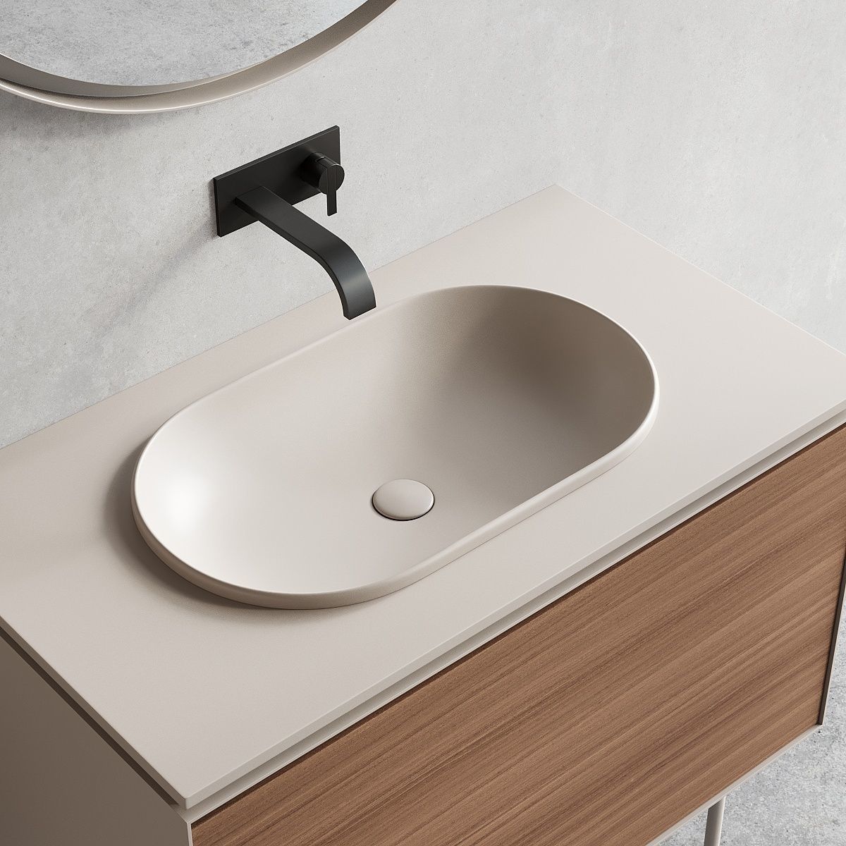 Nic Design Lama Vanity unit Set 2 3D model_1