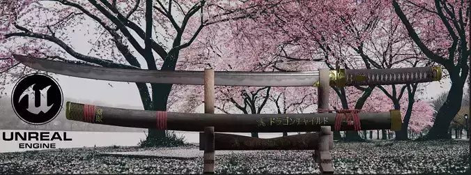 Katana two samurai swords