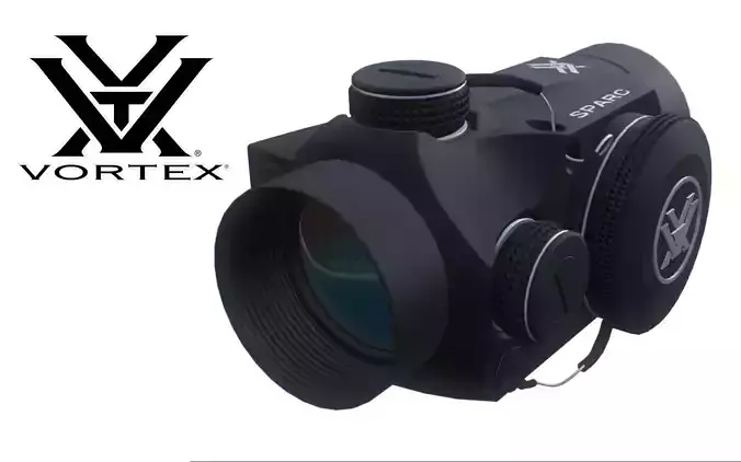 Vortex Optics Sparc II Low-poly 3D model