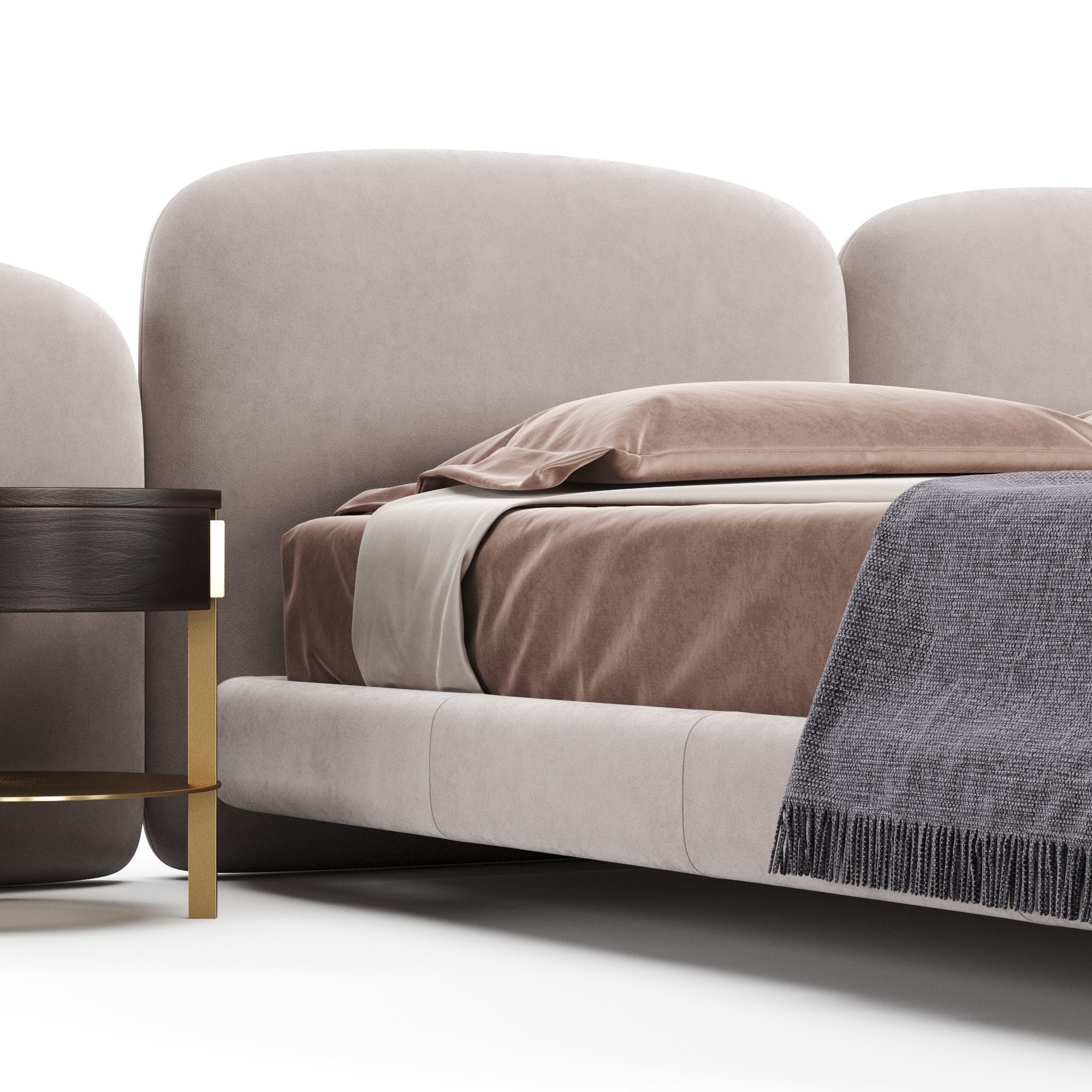 Baxter Stone Bed 3D model_20