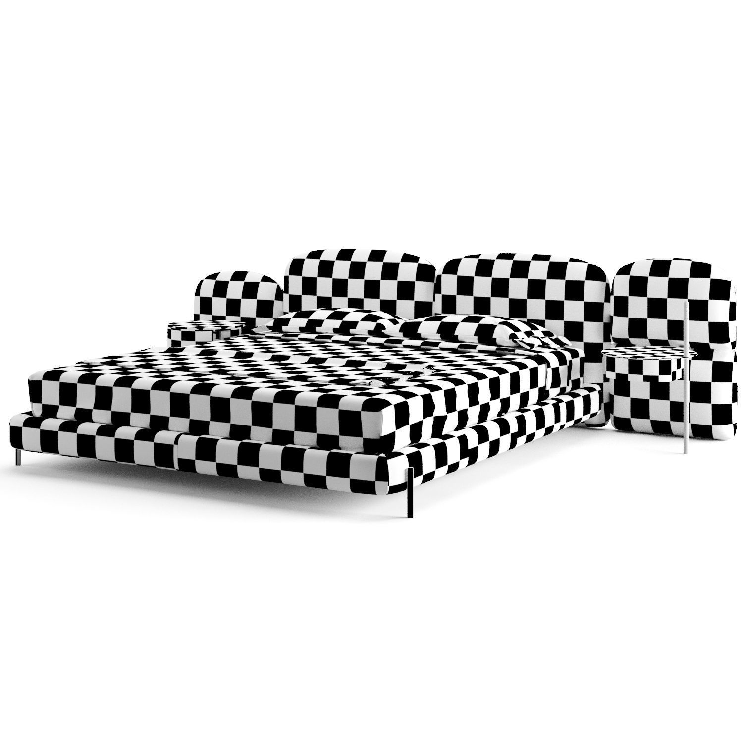 Baxter Stone Bed 3D model_12