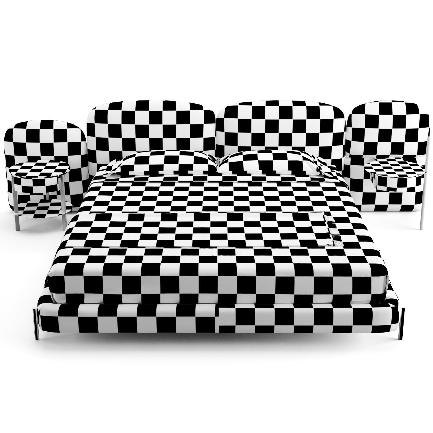 Baxter Stone Bed 3D model_18