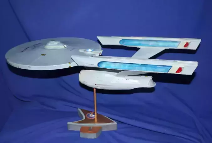 Enterprise - 1701 - A illuminable 3D print model