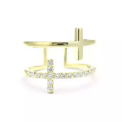 3DM Format vintage cross ring for you