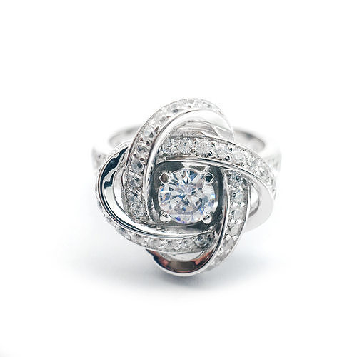 3DM Format Sunflower engagement ring for you 3D print model