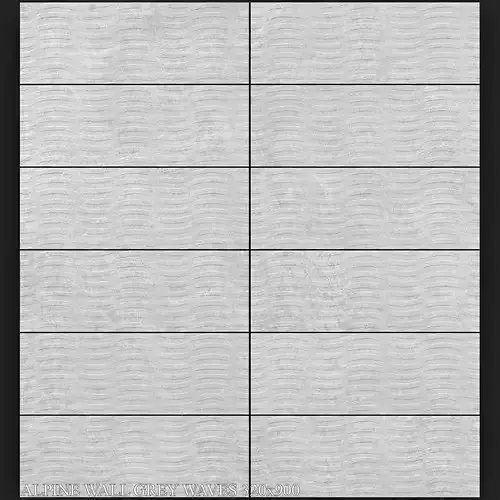 Peronda Alpine Wall Grey Waves 320x900