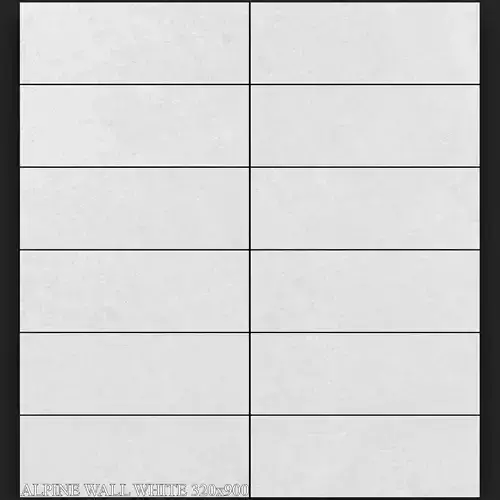 Peronda Alpine Wall White 320x900