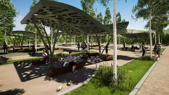 ORGANIC DESIGN PERGOLA-2