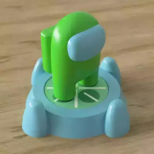 Among us figurine 3D print model