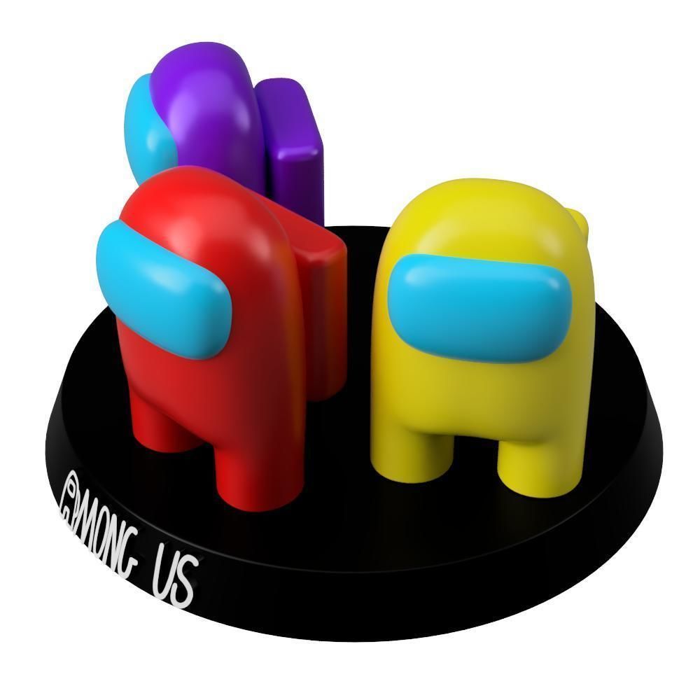 Among us figurine 3D print model_5