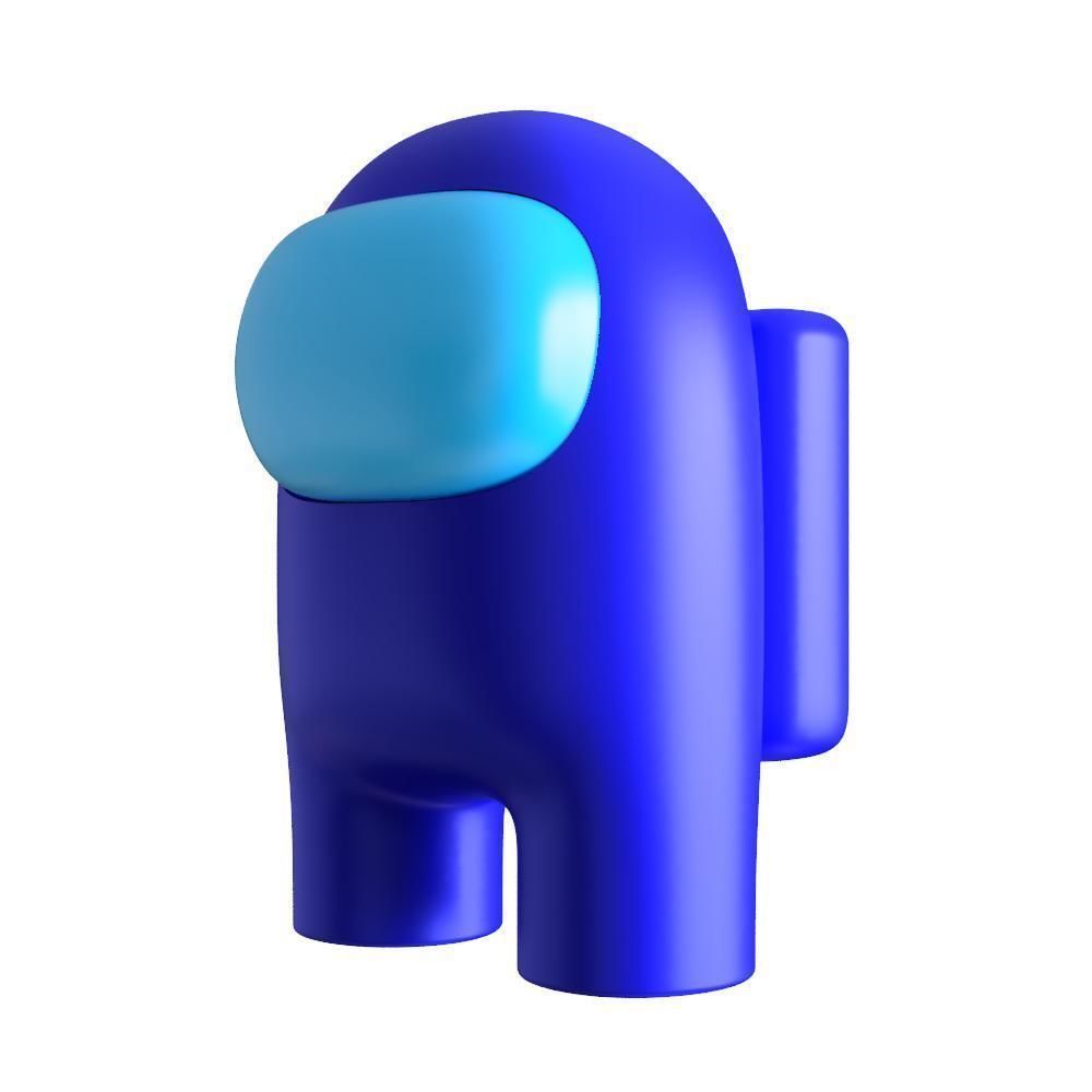 Among us figurine 3D print model_10