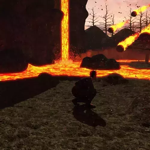 Hot World 3D model