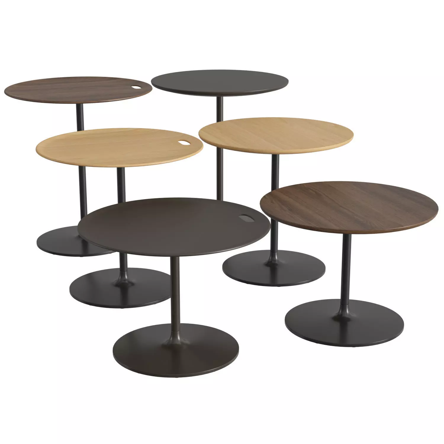 Occasional Low Table 3D model_0