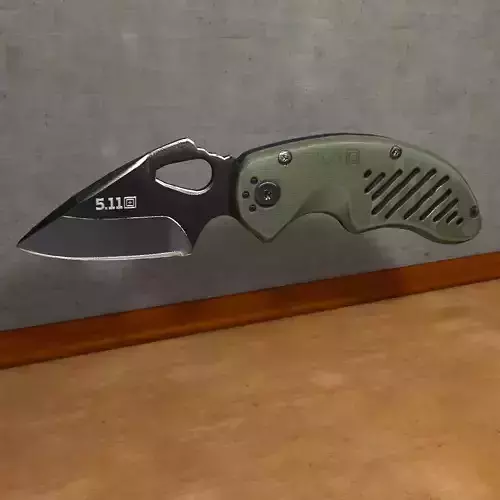 Modern Pocket Knife Military 3D model
