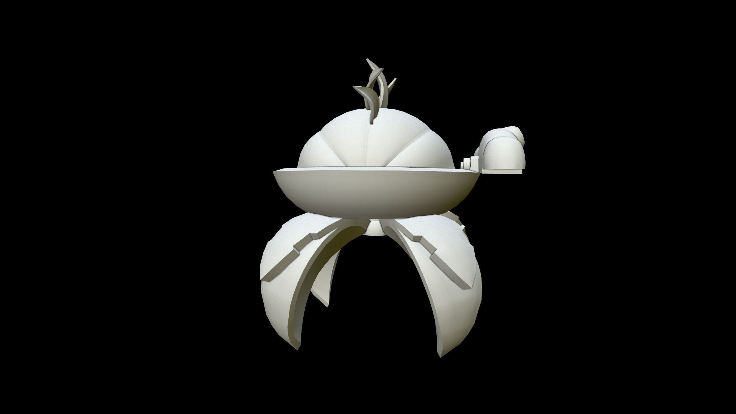 Plants vs Zombies - Citron 3D print model_8