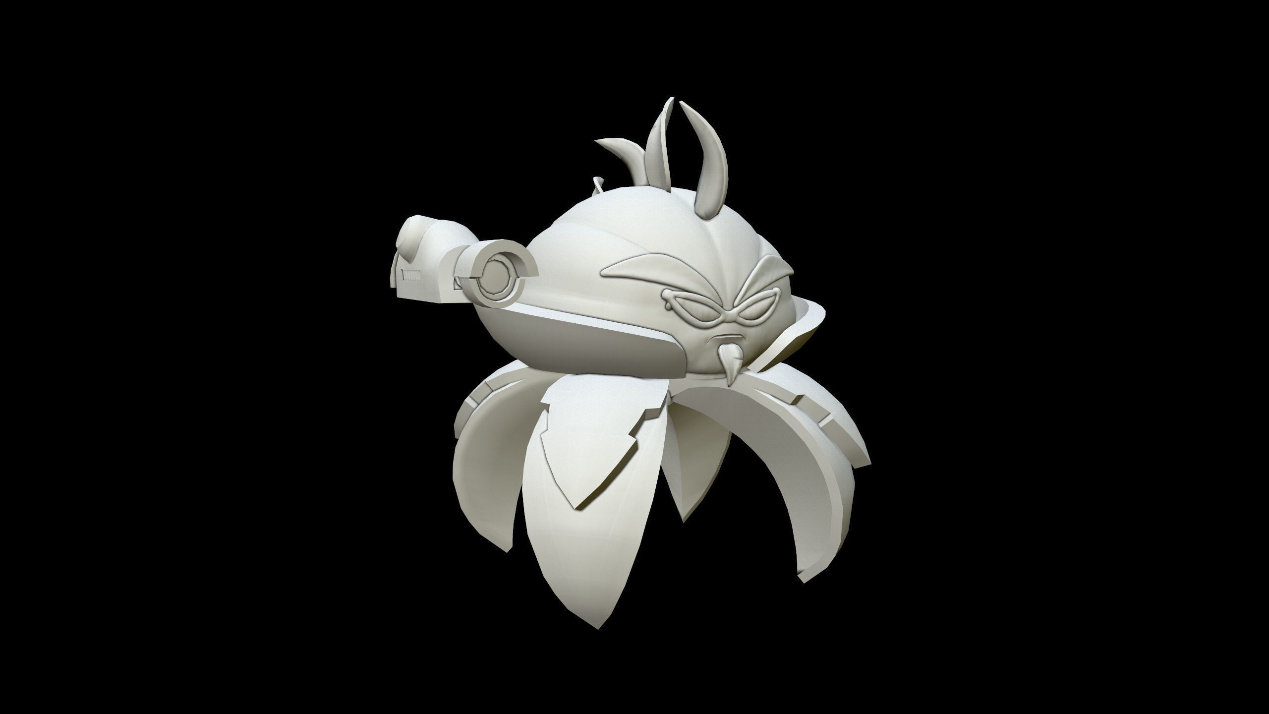 Plants vs Zombies - Citron 3D print model_4