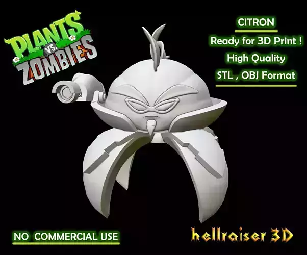 Plants vs Zombies - Citron