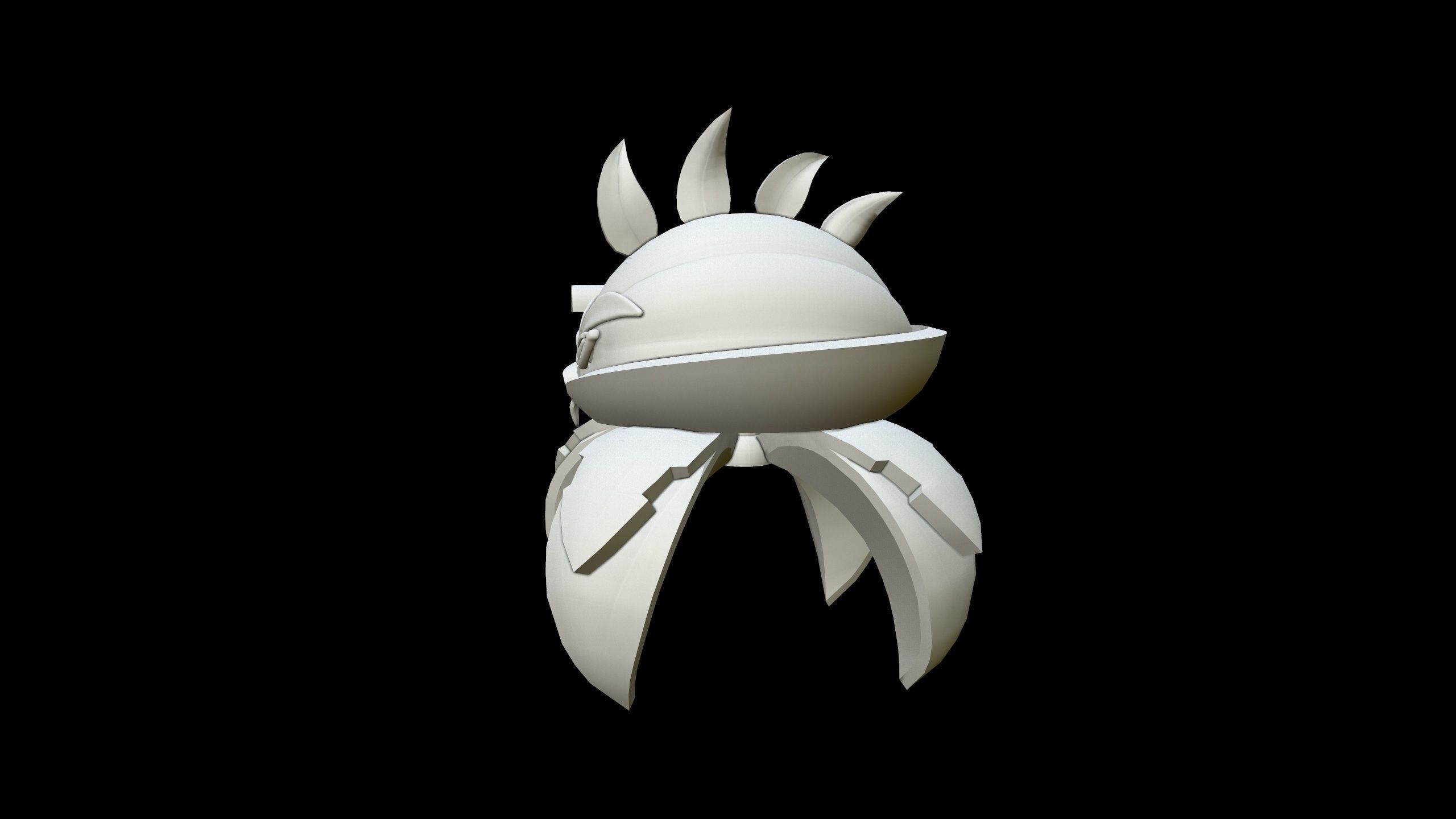 Plants vs Zombies - Citron 3D print model_11