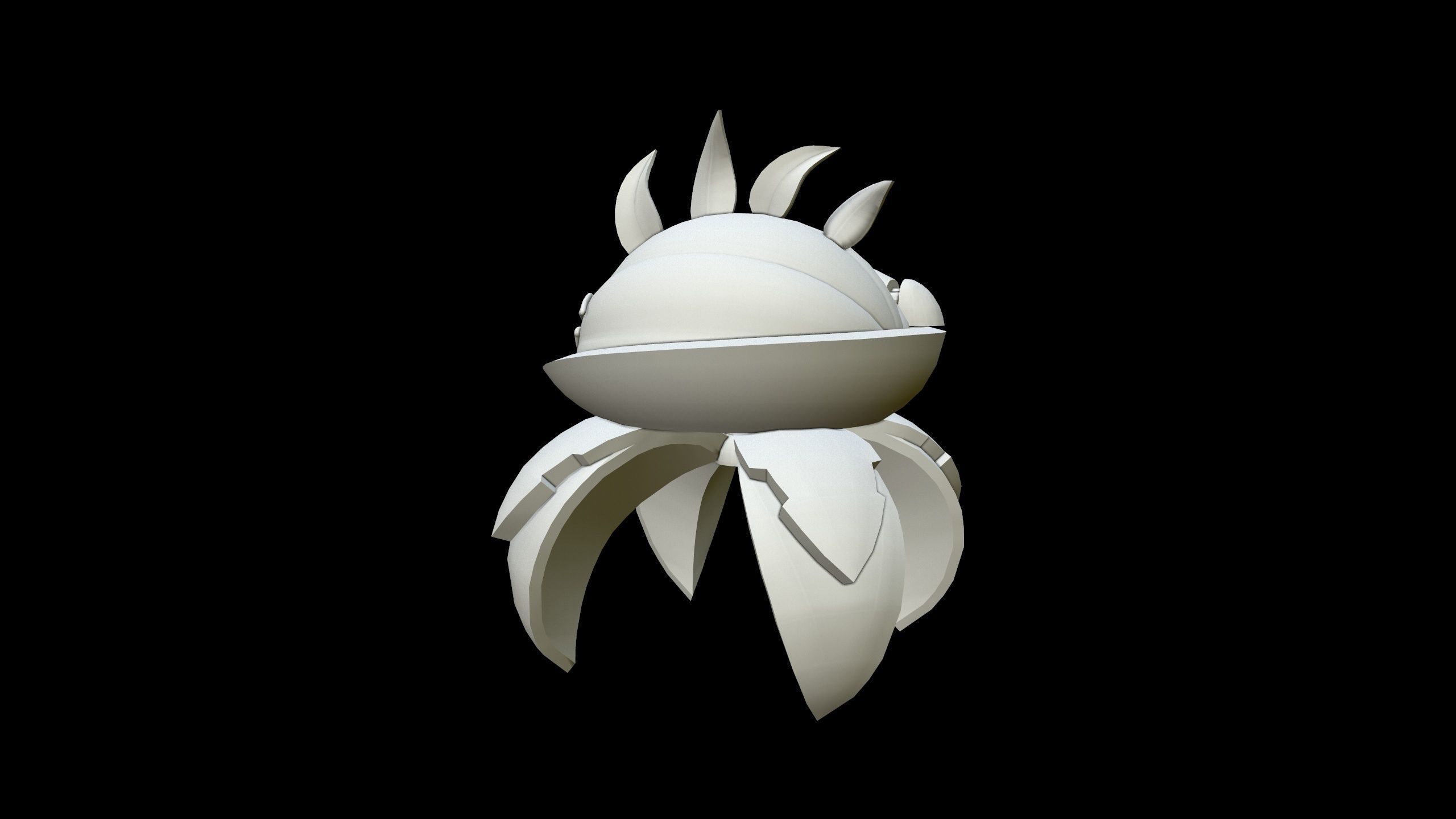 Plants vs Zombies - Citron 3D print model_10