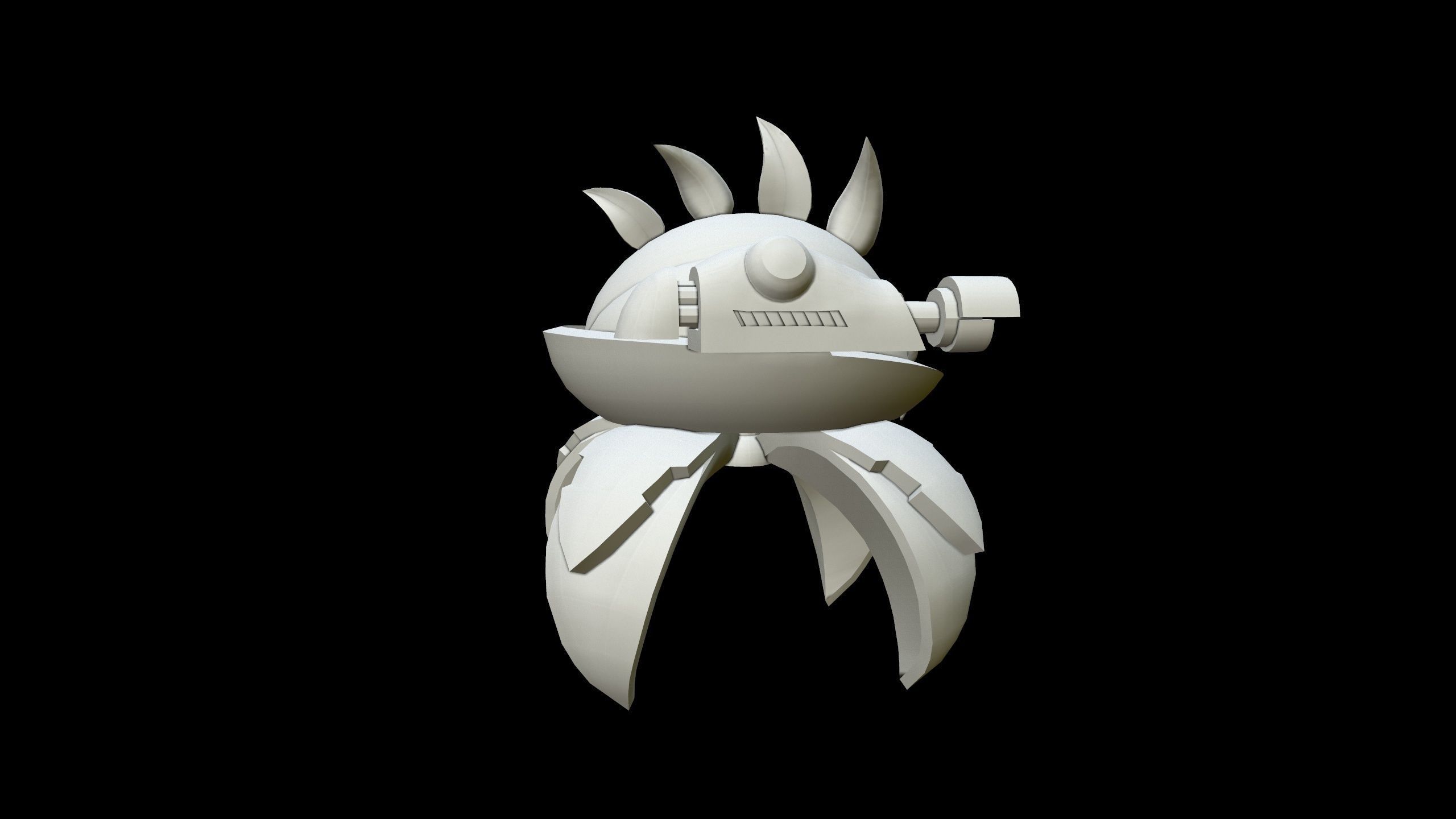 Plants vs Zombies - Citron 3D print model_6