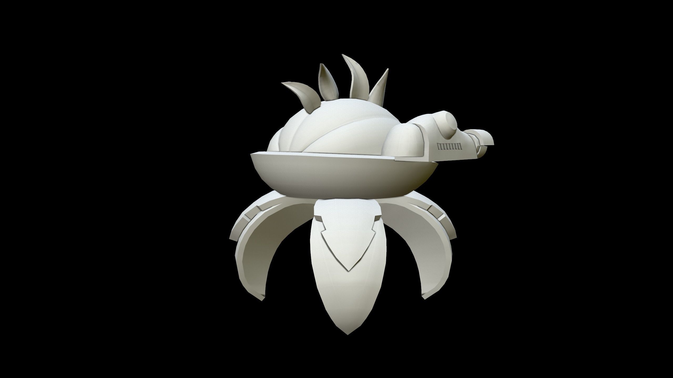 Plants vs Zombies - Citron 3D print model_7