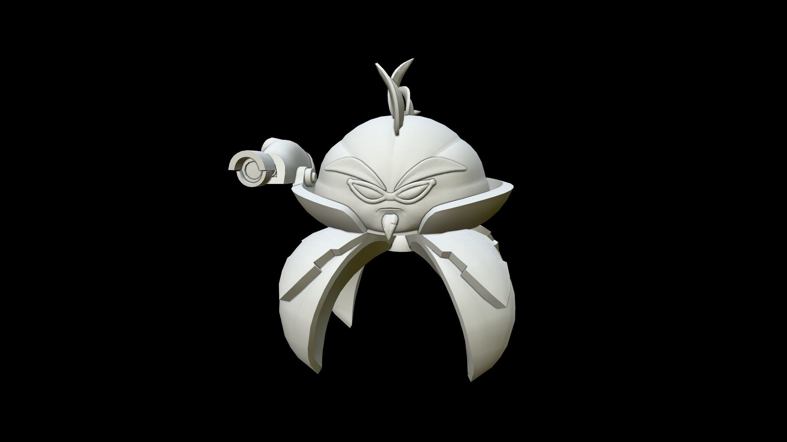 Plants vs Zombies - Citron 3D print model_13