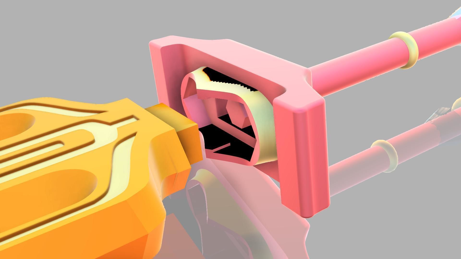 Great Flameblade 3D printable  from the legend of zelda BOTW 3D print model_4