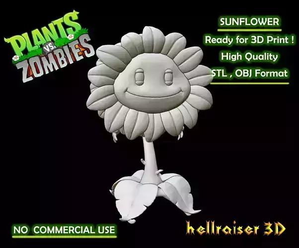Plants vs Zombies - Sunflower