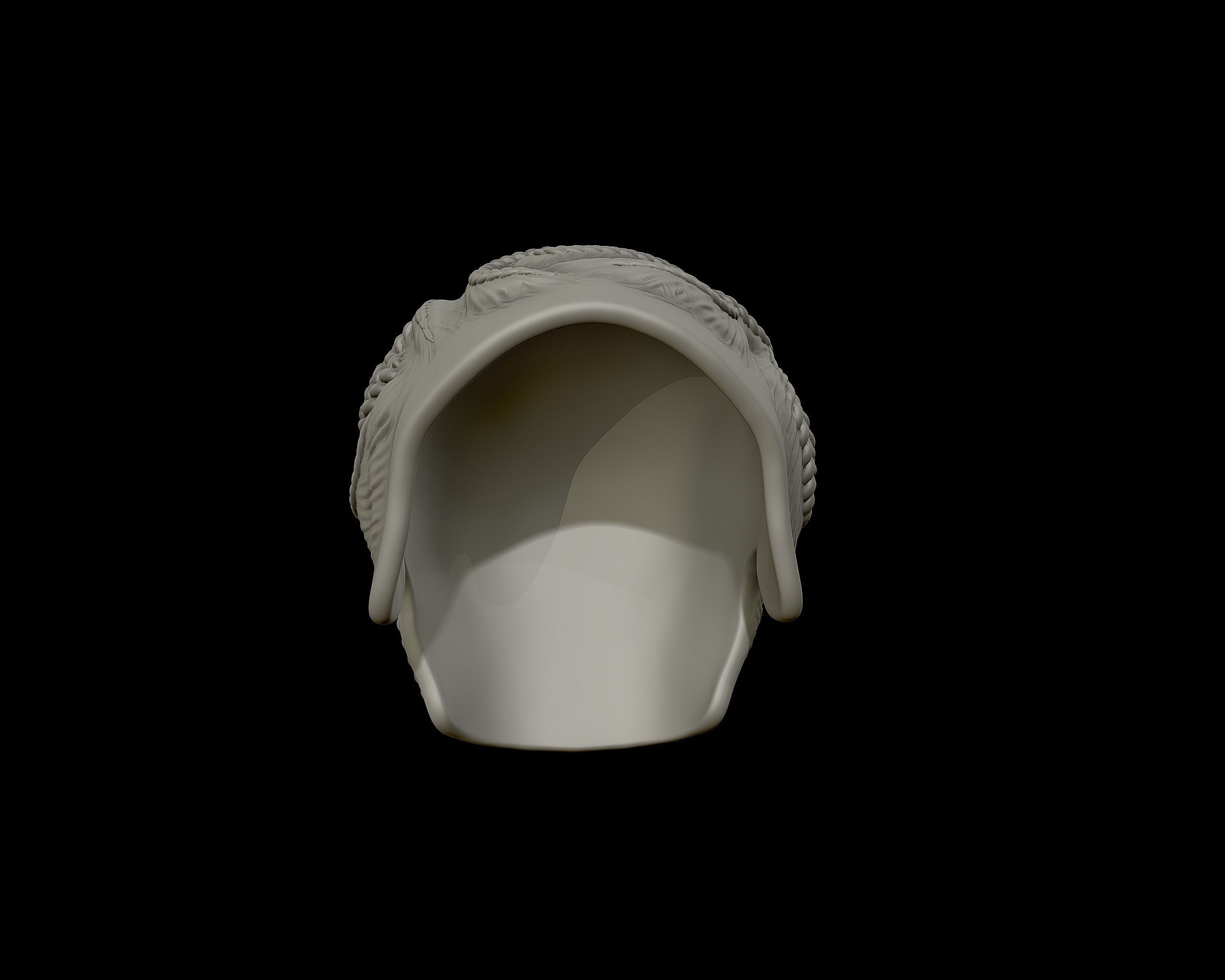 Braid Hairstyle 10 3D print model_7