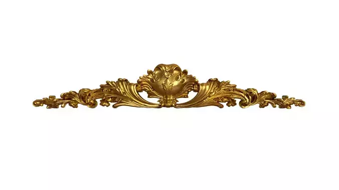 Classic decor ornament v-3D model 65