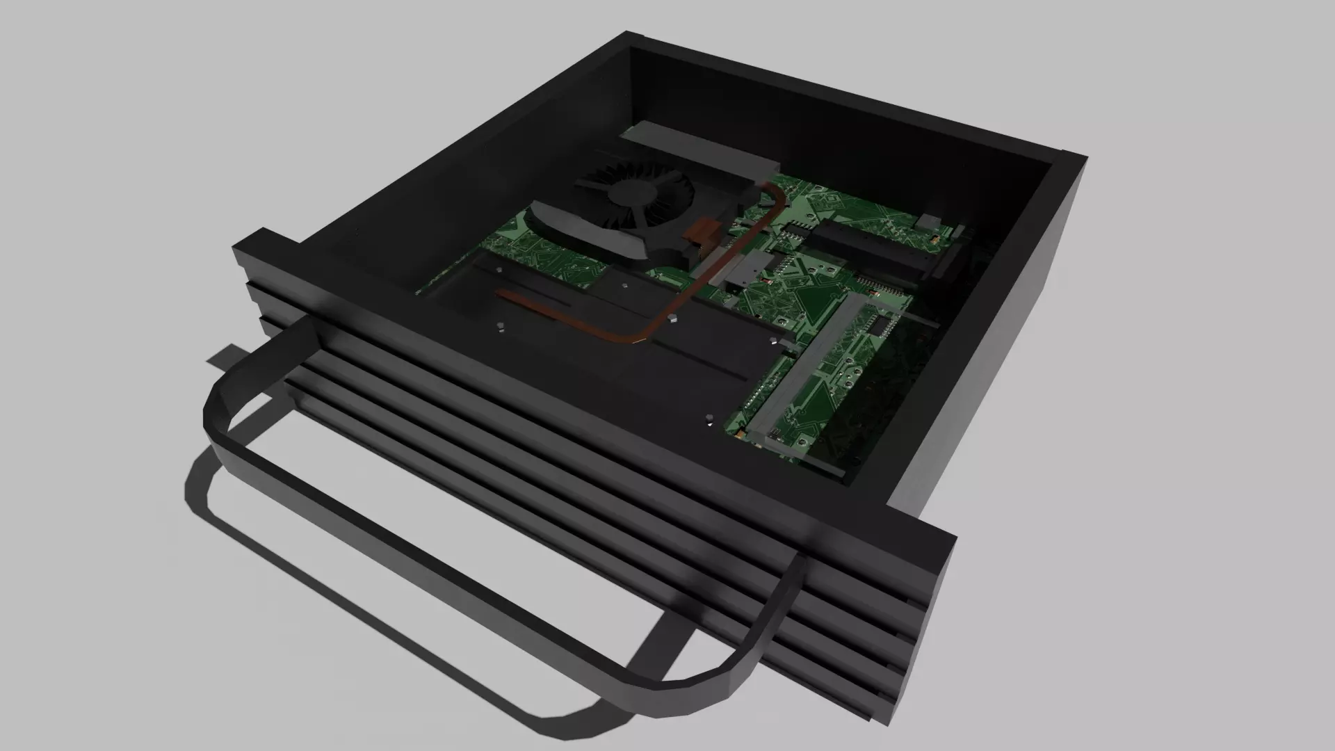 3D model 3D server single computer VR / AR / low-poly | CGTrader