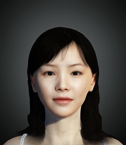Unity Digital Human HS010 Free 3D model