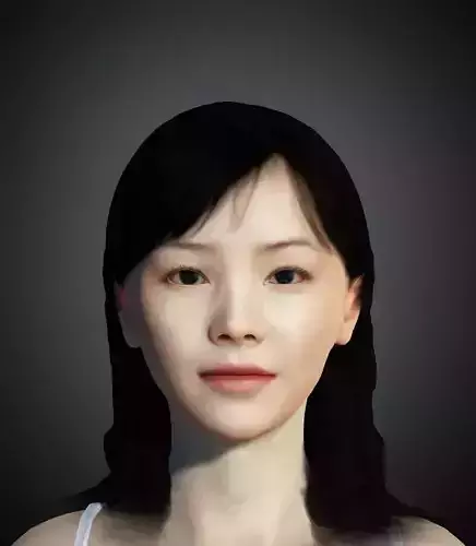 Unity Digital Human HS010 Free 3D model