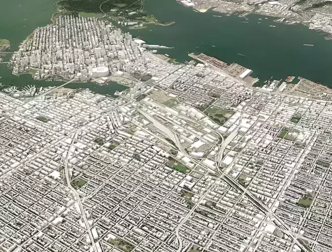 Cityscape Vancouver Canada