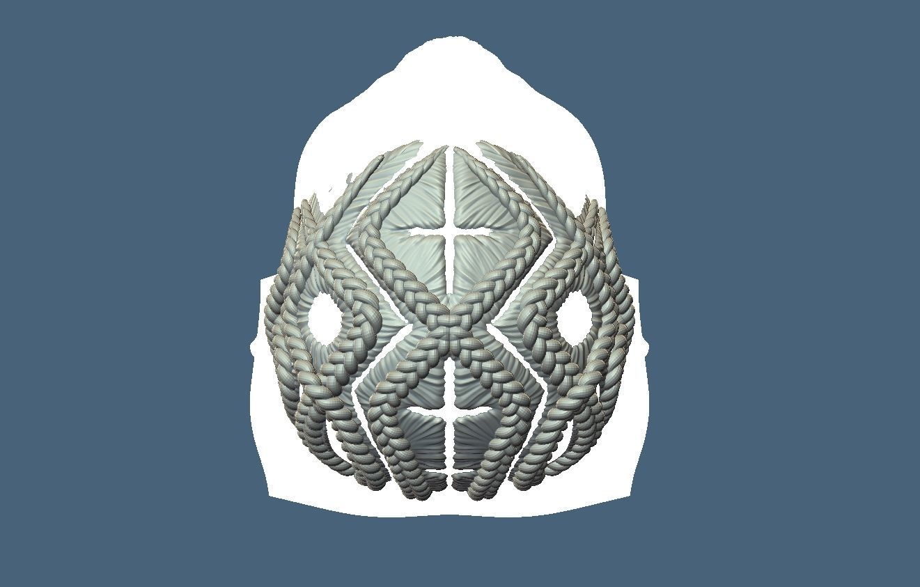 Braid Hairstyle 14 3D print model_6